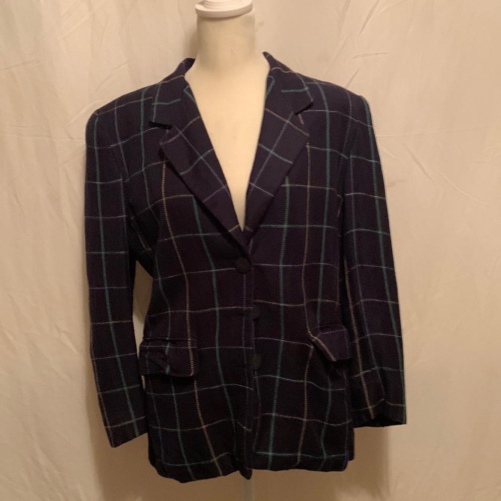 Women’s maybe plaid suit jacket